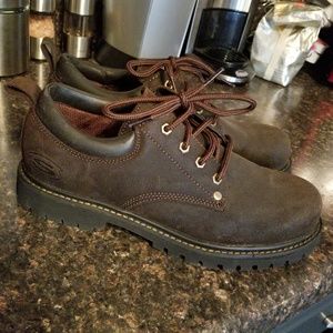 skechers alley cats brown